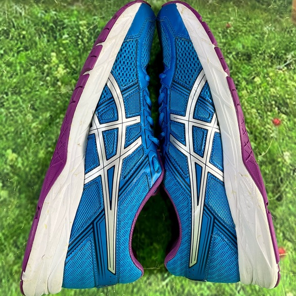ASICS Gel Contend 4 Size 11 Womens Running Athletic Shoes Blue T765N - Picture 7 of 12